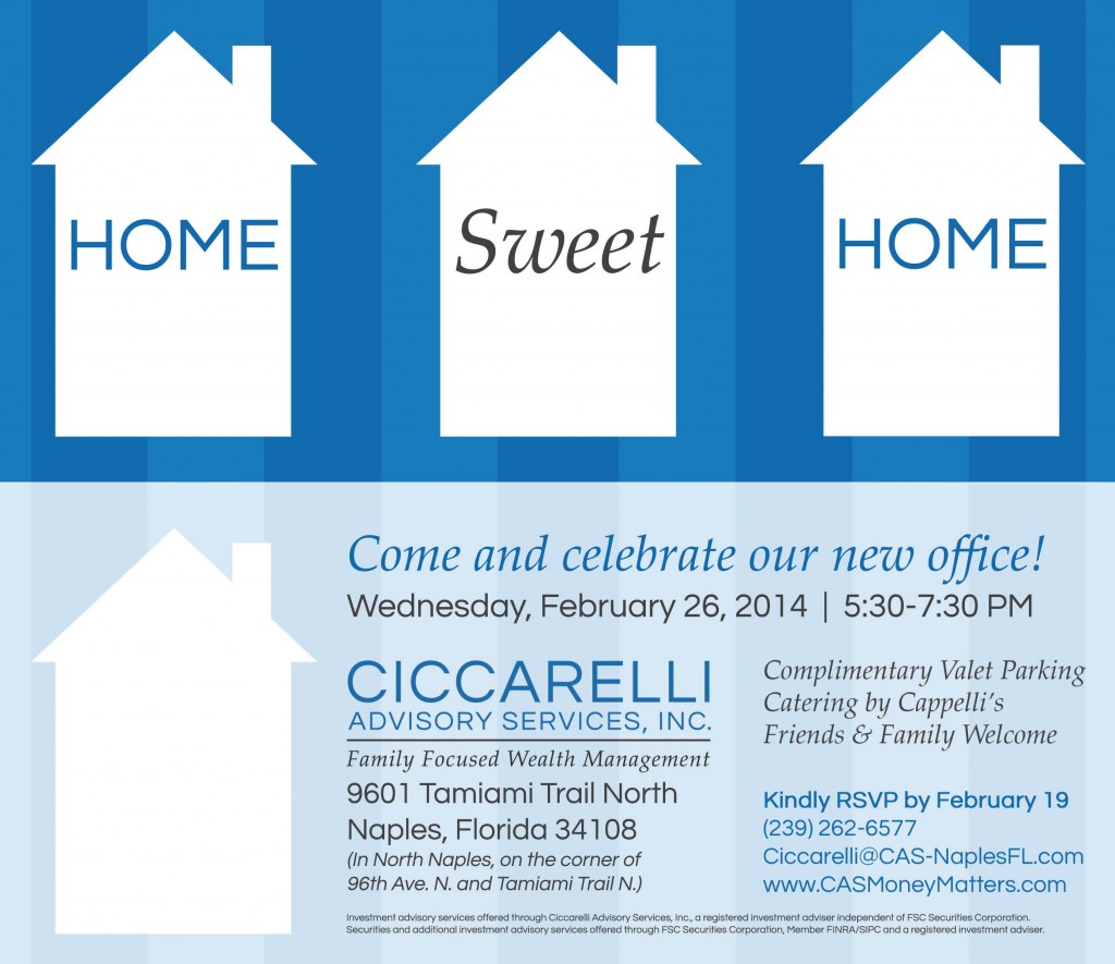 Open House Invitation (email)
