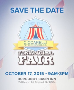 Save the Date October 2015