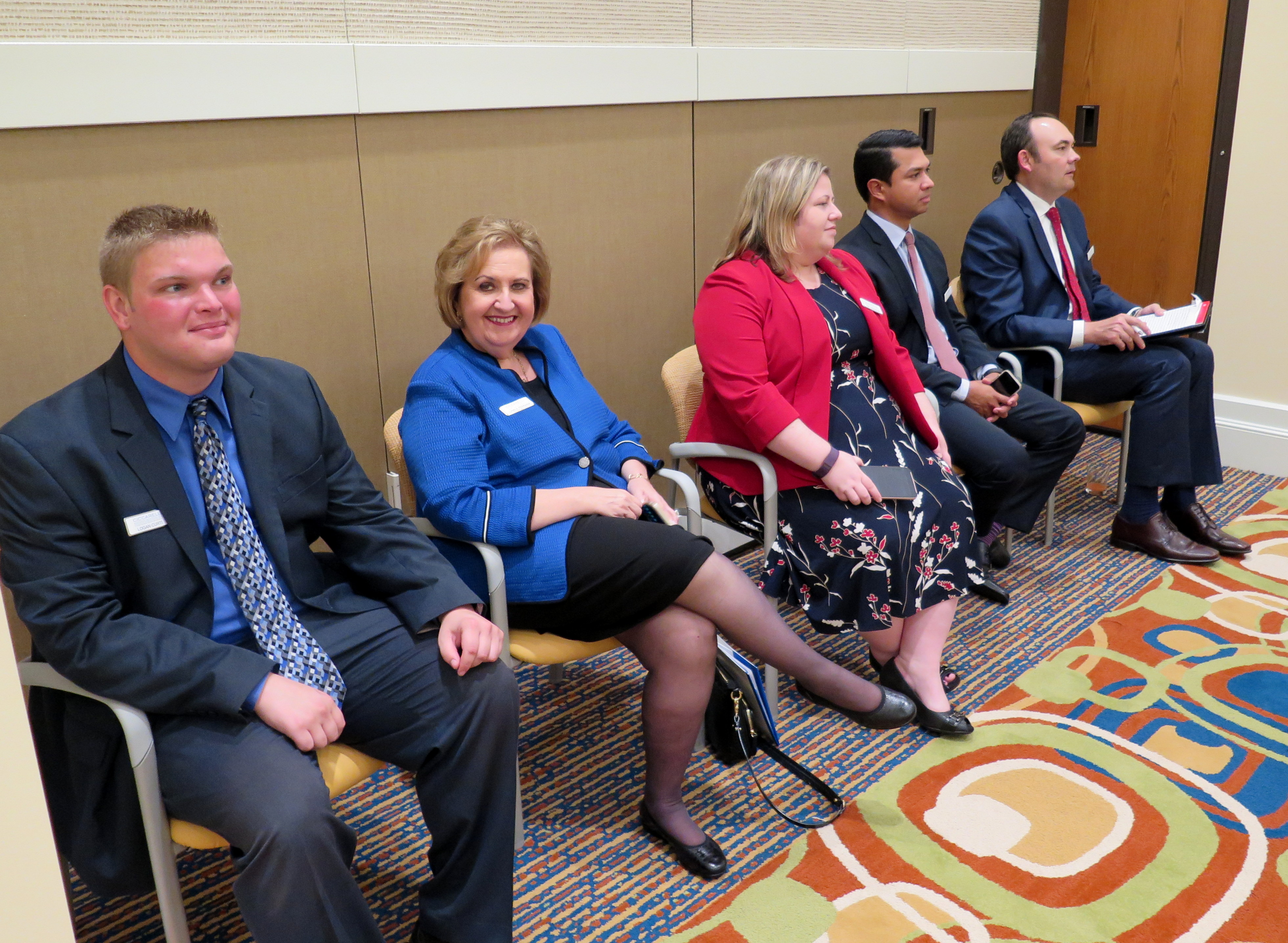 Logan Curti, Lynn Ferraina, Kay Anderson, Josh Espinosa, Jasen Gilbert