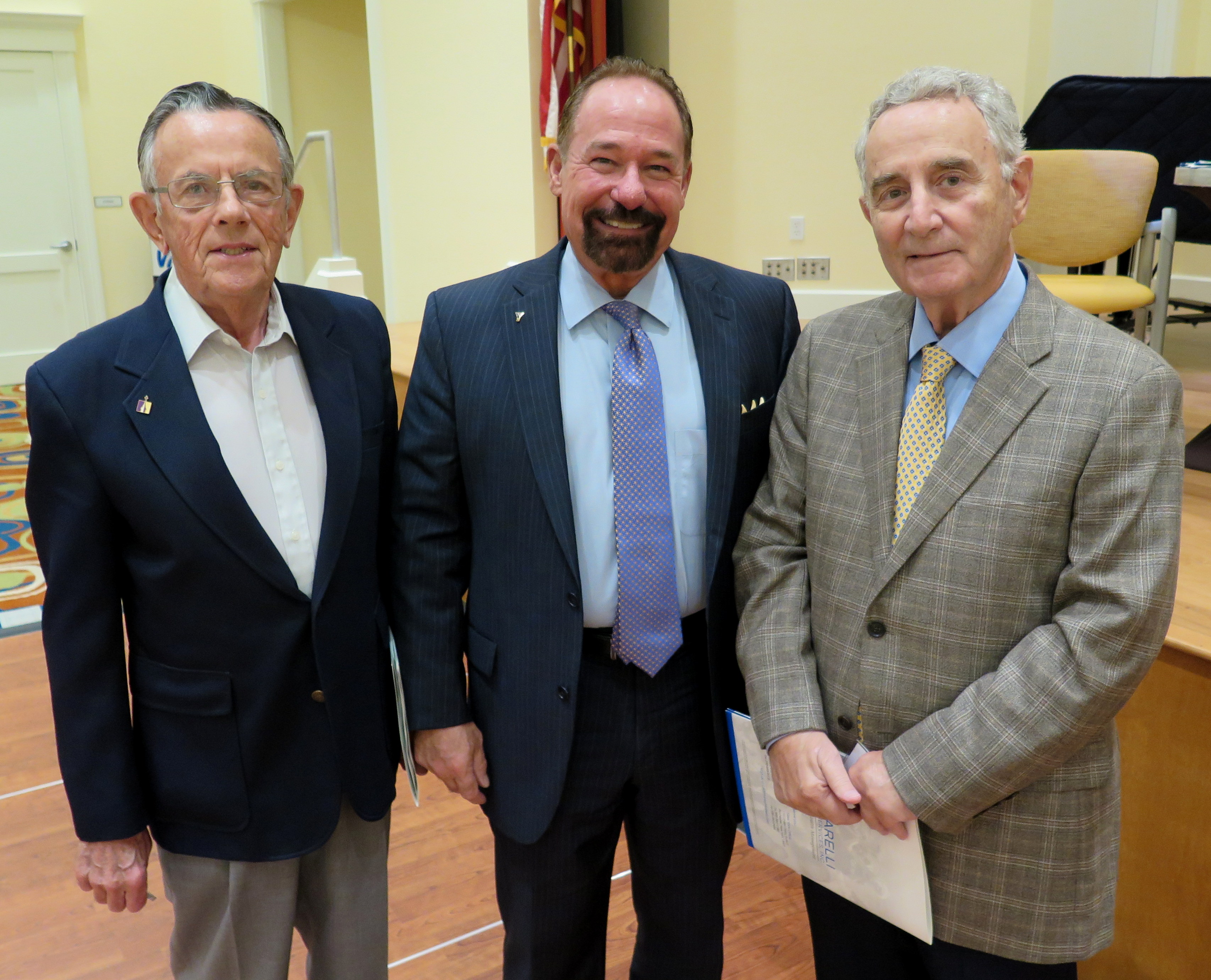 Dick Knotts, Paul Ciccarelli, John Psaras