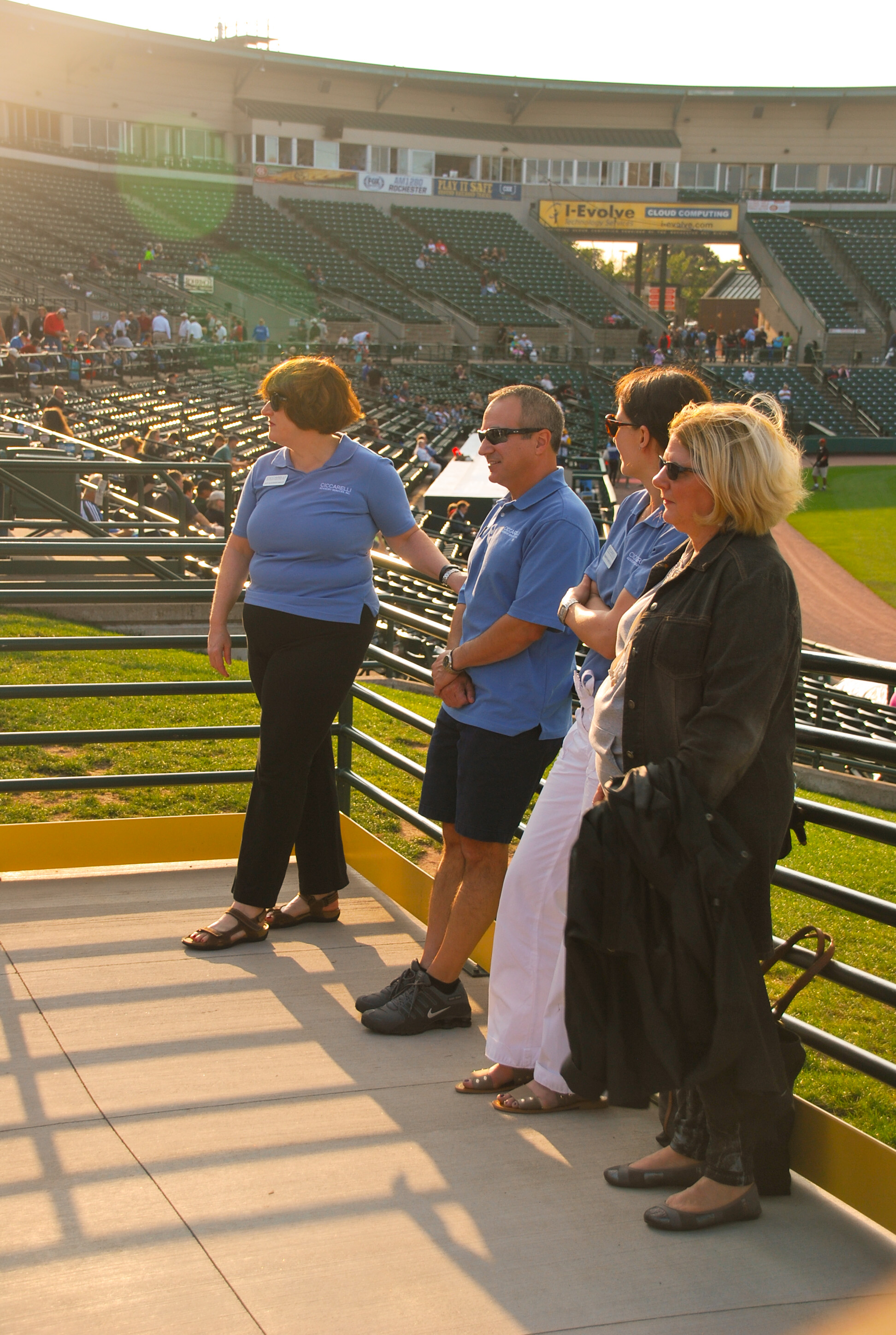 It's a beautiful night for baseball!