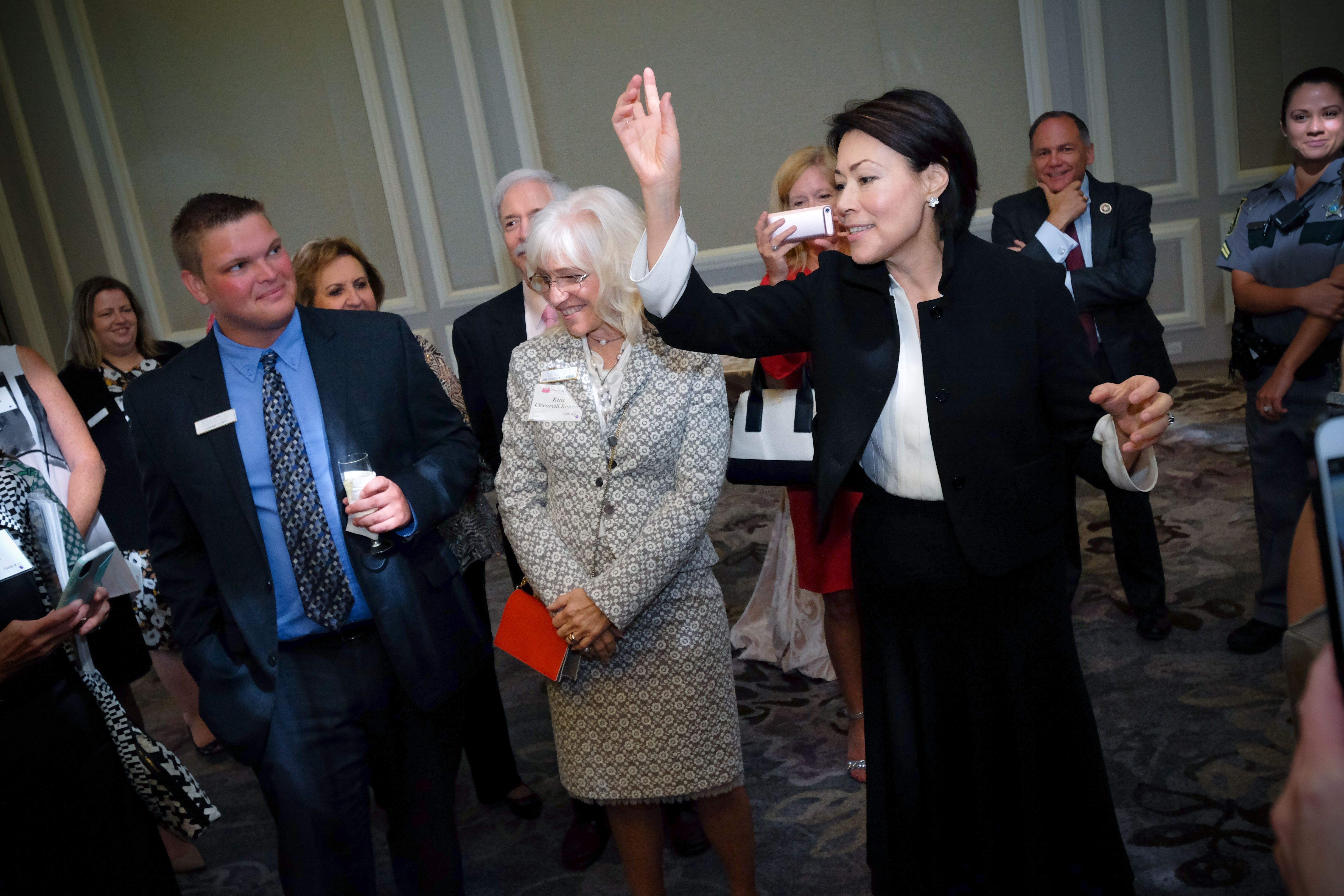Ann Curry Reception #6